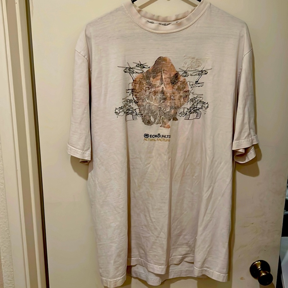 🔥RARE 90S VINTAGE DISTRESSED ECKO RHINO Y2K